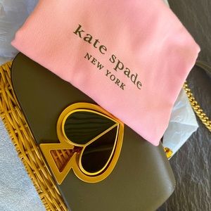 Twistlock Small Convertible Chain Shoulder Bag